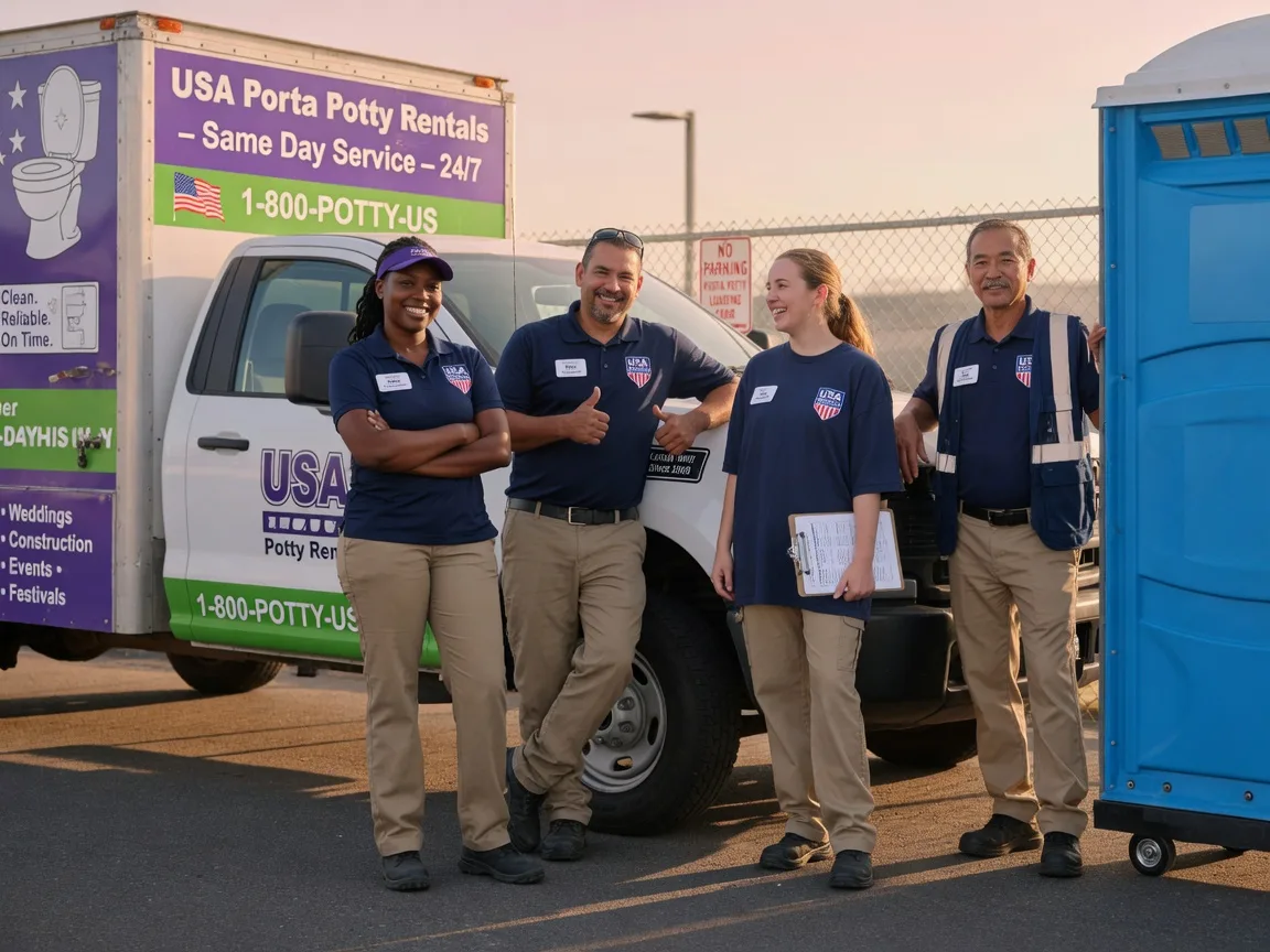 Porta Potty Rental company in Valdese, NC